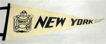 50s NEW YORK YANKEES PENNANT