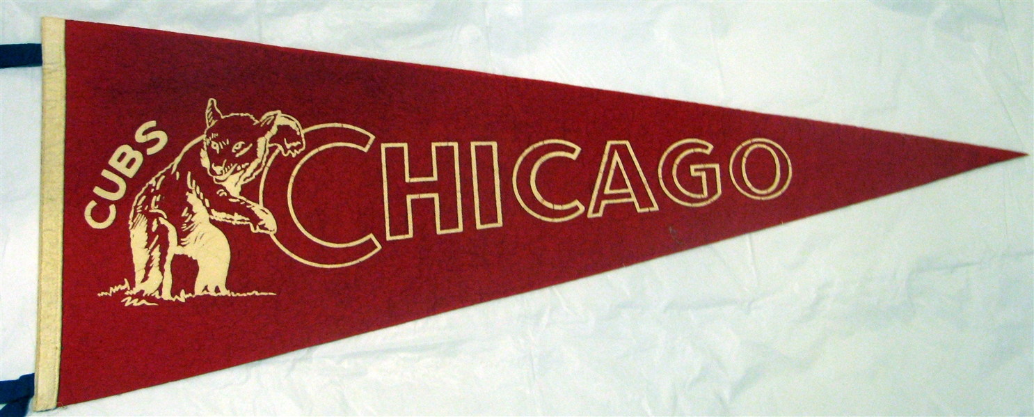 40's CHICAGO CUBS PENNANT