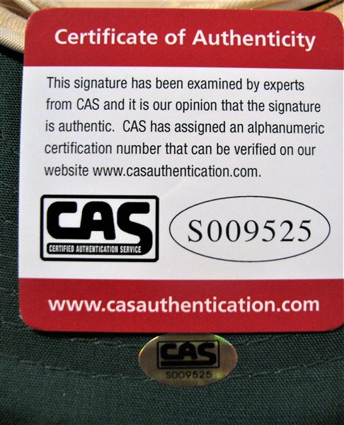 CATFISH - WILLIAMS - FINGERS - BLUE - CAMPANERIS SIGNED CAP w/CAS COA