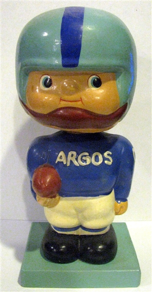 60's CFL TORONTO ARGOS BOBBING HEAD