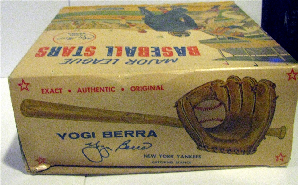 50's/60's YOGI BERRA HARTLAND STATUE w/BOX & TAG