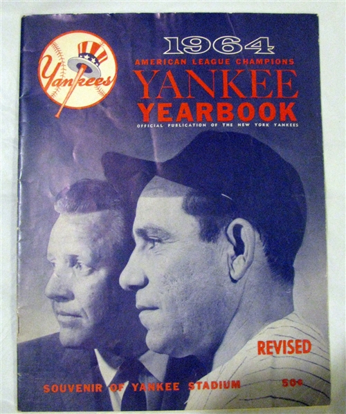 1964 NEW YORK YANKEES YEARBOOK - REVISED EDITION