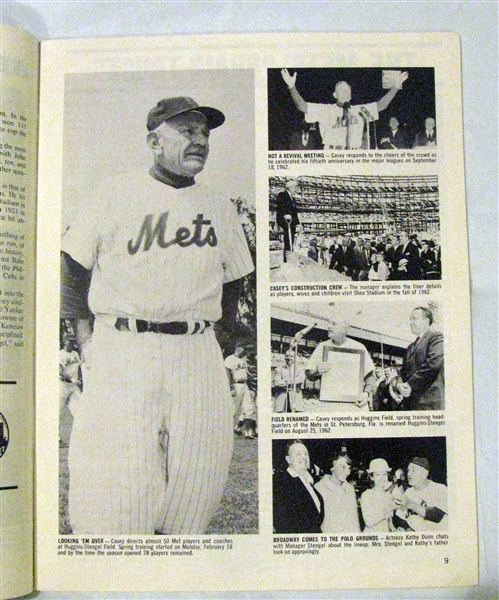 1963 NEW YORK METS YEARBOOK- REVISED EDITION