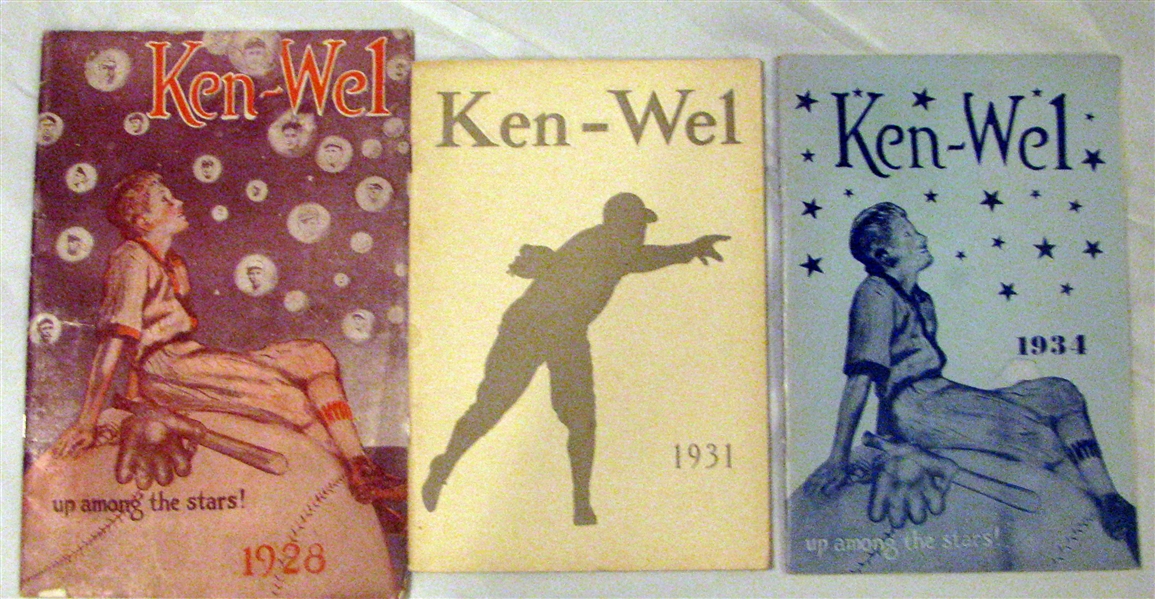 1928 / 1931 & 1934 KEN-WEL SPORTING GOODS CATALOG
