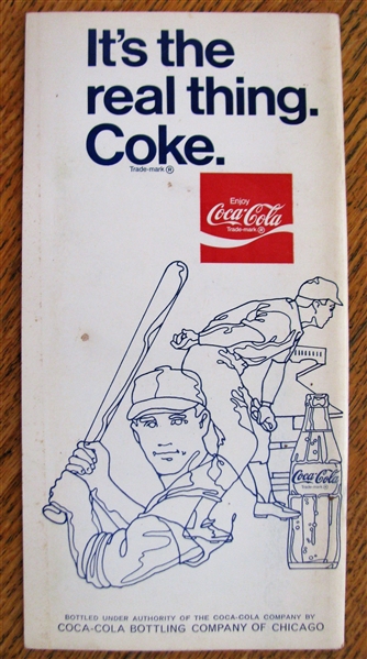 1974 CHICAGO CUBS MEDIA GUIDE