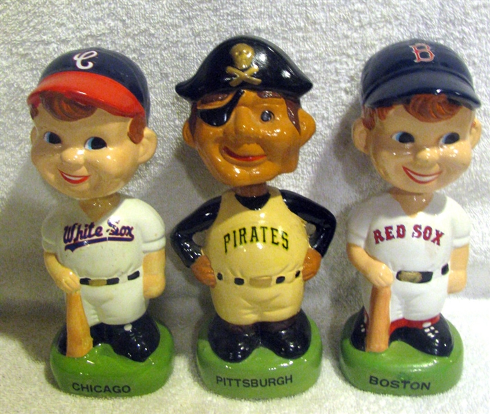 1988 TWIN BOBBING HEADS -PIRATES/WHITE SOX & RED SOX - 3