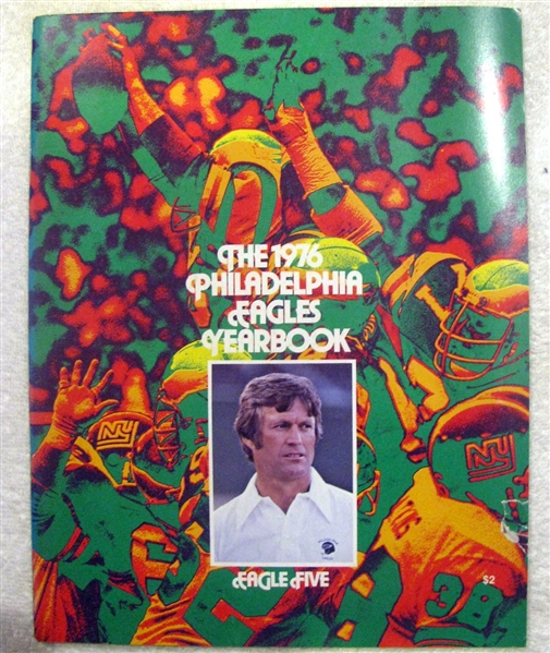 1976 PHILADELPHIA EAGLES YEARBOOK