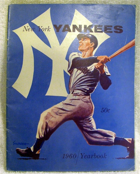 1960 NEW YORK YANKEES YEARBOOK