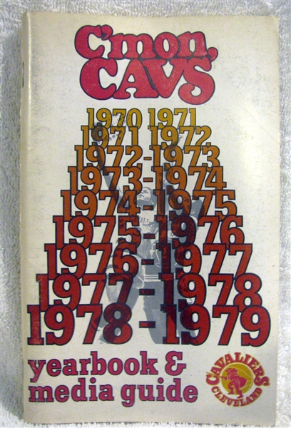 1978-79 CLEVELAND CAVS YEARBOOK / MEDIA GUIDE
