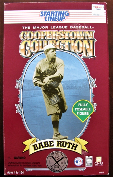 BABE RUTH PITCHING 12 STARTING LINE-UP FIGURE MINT IN BOX
