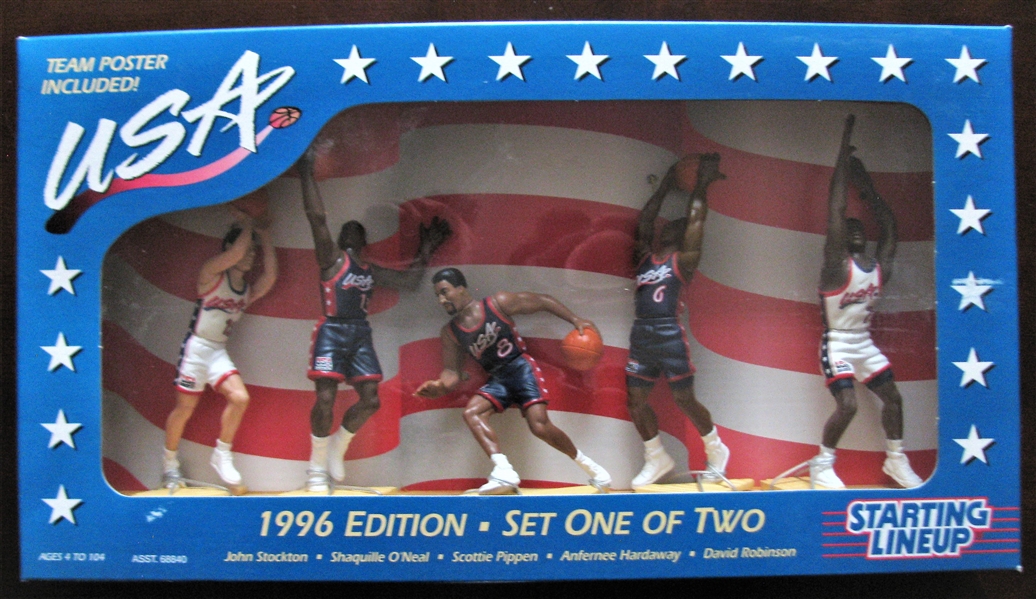 1996 USA BASEKETBALL TEAM SET 1 OF 2 w/BOX