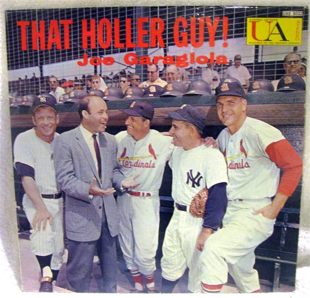 1959 THAT HOLLER GUY RECORD ALBUM - MANTLE & BERRA COVER