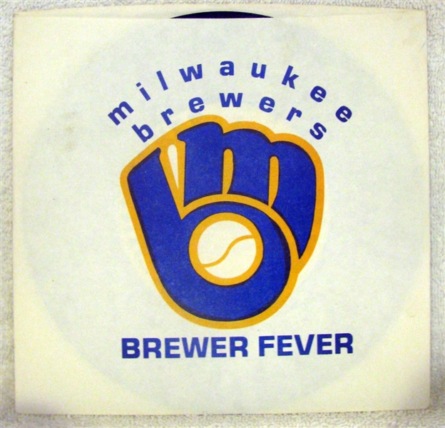 1980 MILWAUKEE BREWERS BREWER FEVER RECORD