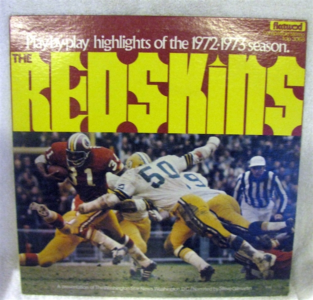 1973 WASHINGTON REDSKINS RECORD ALBUM