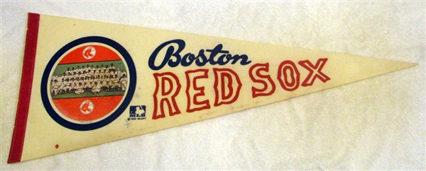 1969 BOSTON RED SOX PHOTO PENNANT