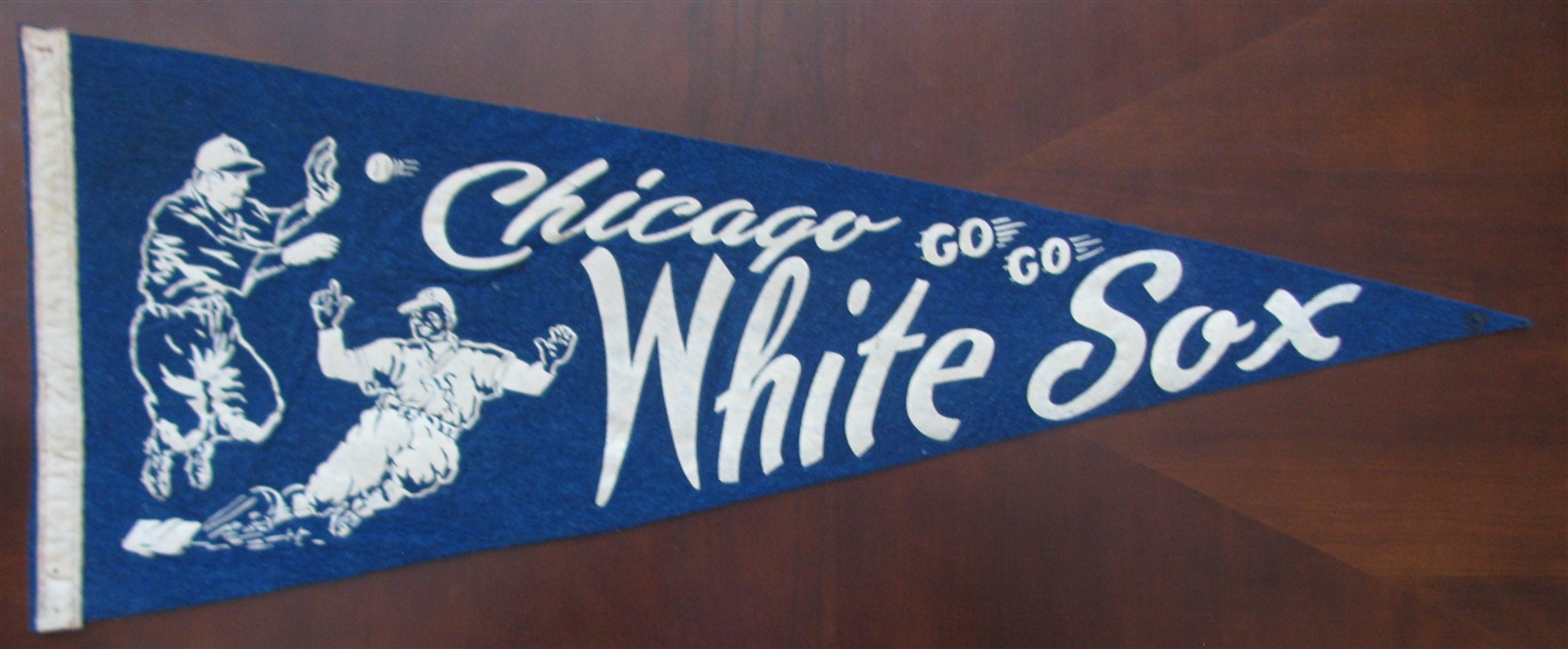 50's CHICAGO WHITE SOX BASEBALL PENNANT