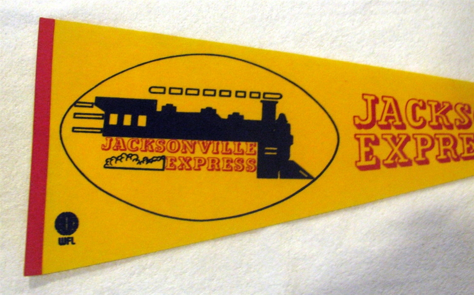 70's WFL JACKSONVILE EXPRESS PENNANT