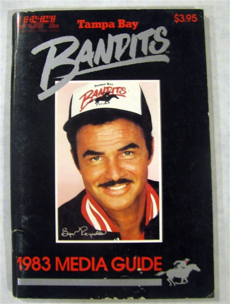 1983 USFL TAMPA BAY BANDITS MEDIA GUIDE