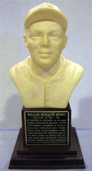 1963 BILL DICKEY HALL OF FAME BUST / STATUE