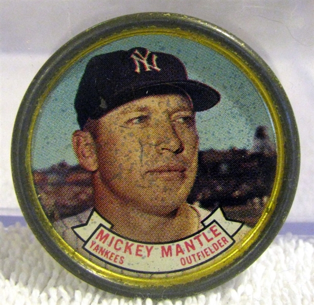 1964 MICKEY MANTLE TOPPS COIN - #120