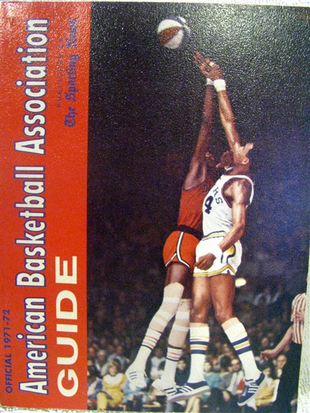 1971-72 ABA GUIDE 