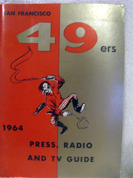 1964 SAN FRANCISCO FORTY-NINERS MEDIA GUIDE