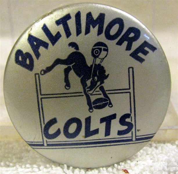 60's BALTIMORE COLTS PIN