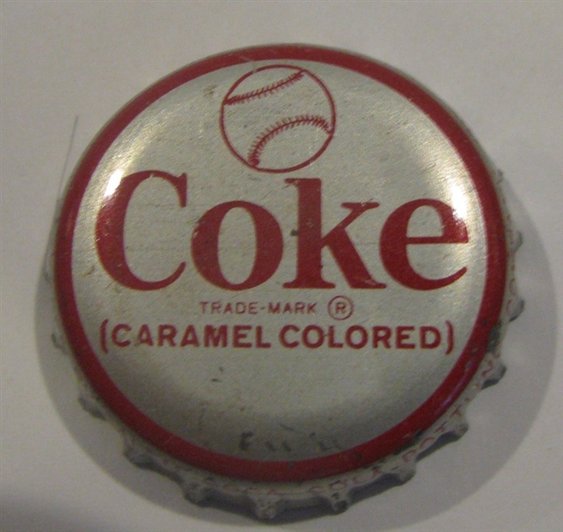 60's CARL YASTRZEMSKI COCA COLA BOTTLE CAP