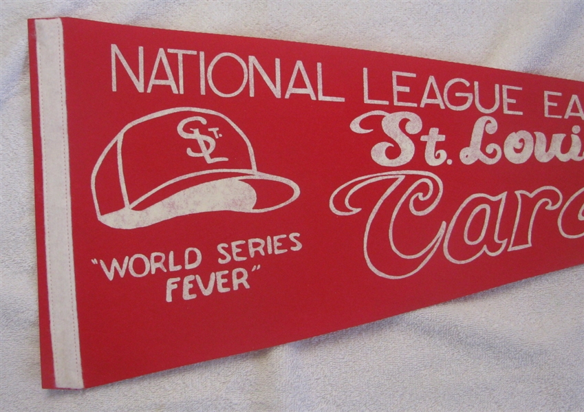 80's ST. LOUIS CARDINALS EASTERN DIVISION CHAMPS PENNANT