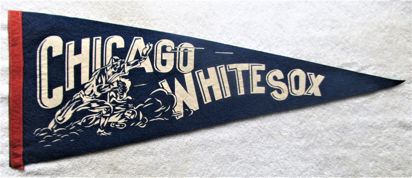 40's CHICAGO WHITE SOX BASEBALL PENNANT