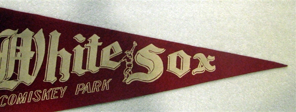 50's CHICAGO WHITE SOX COMISKEY PARK PENNANT