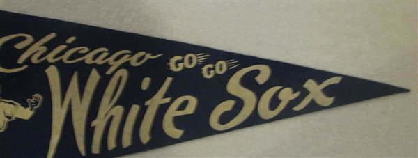50's CHICACO WHITE SOX GO- GO PENNANT