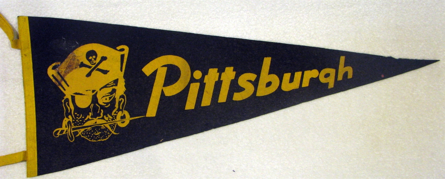 40's/50's PITTSBURGH PIRATES PENNANT