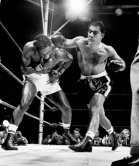 JUNE 17, 1954 ROCKY MARCIANO vs EZZARD CHARLES TICKET STUB- CHAMPIONSHIP FIGHT @ YANKEE STADIUM