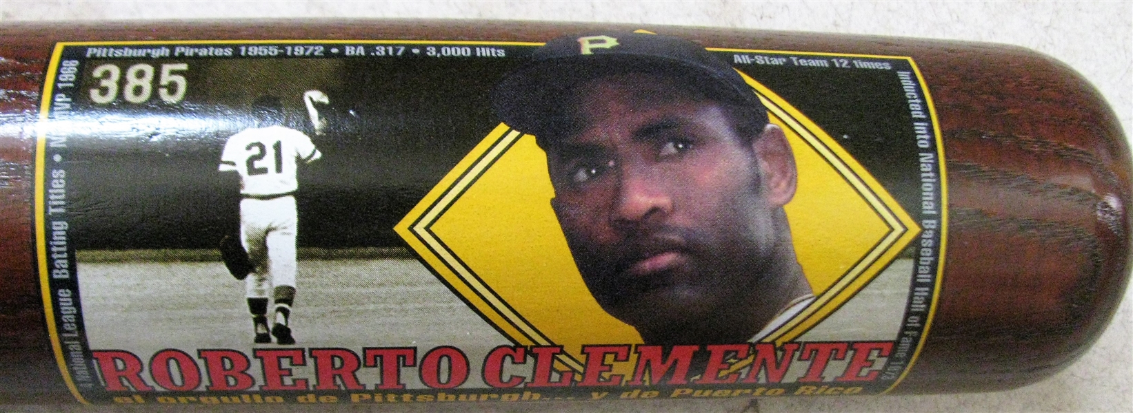 ROBERTO CLEMENTE COOPERSTOWN LE PICTURE BAT 