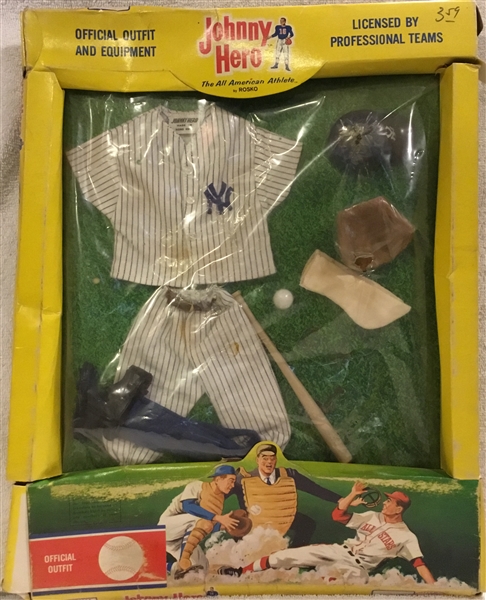 1965 NEW YORK YANKEES JOHNNY HERO OUTFIT w/BOX