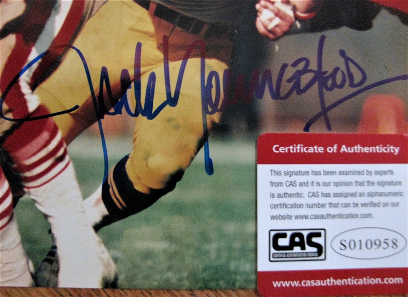 JACK YOUNGBLOOD SIGNED COLOR PHOTO /CAS AUTHENTICATED