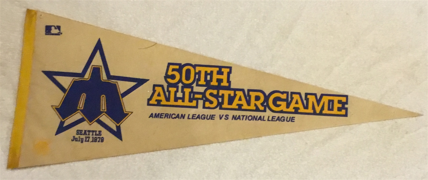 1979 ALL-STAR GAME PENNANT @ SEATTLE