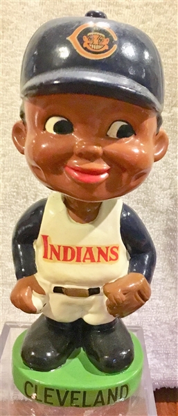60's CLEVELAND INDIANS BLACK FACE BOBBING HEAD