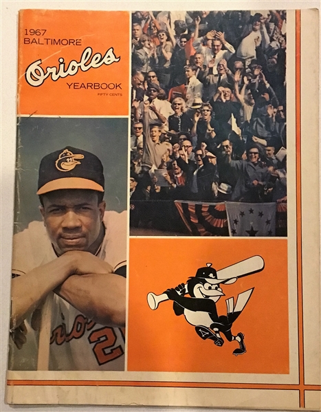 1967 BALTIMORE ORIOLES YEARBOOK