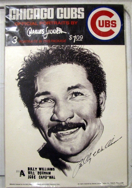 VINTAGE CHICAGO CUBS PORTRAITS BY LINNETT - SEALED