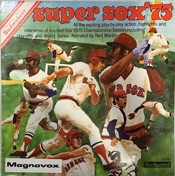 1975 SUPER RED SOX RECORD ALBUM