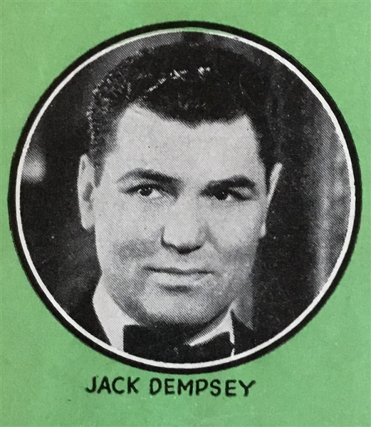 1935 JACK DEMPSEY SWEET SURRENDER SHEET MUSIC