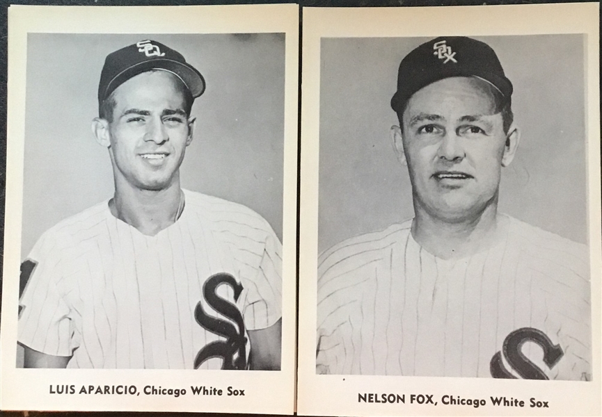 1960 CHICAGO WHITE SOX PHOTO PACK w/ENVELOPE