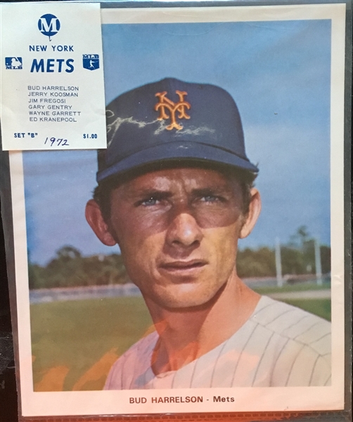 1972 NEW YORK METS COLOR PHOTO PACK - SEALED