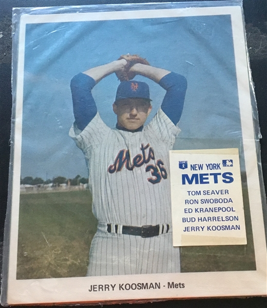 1969 NEW YORK METS COLOR PHOTO PACK - SEALED