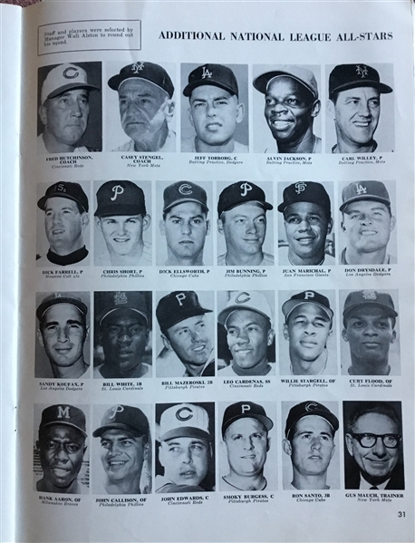 1964 MLB ALL-STAR GAME PROGRAM @ SHEA STADIUM