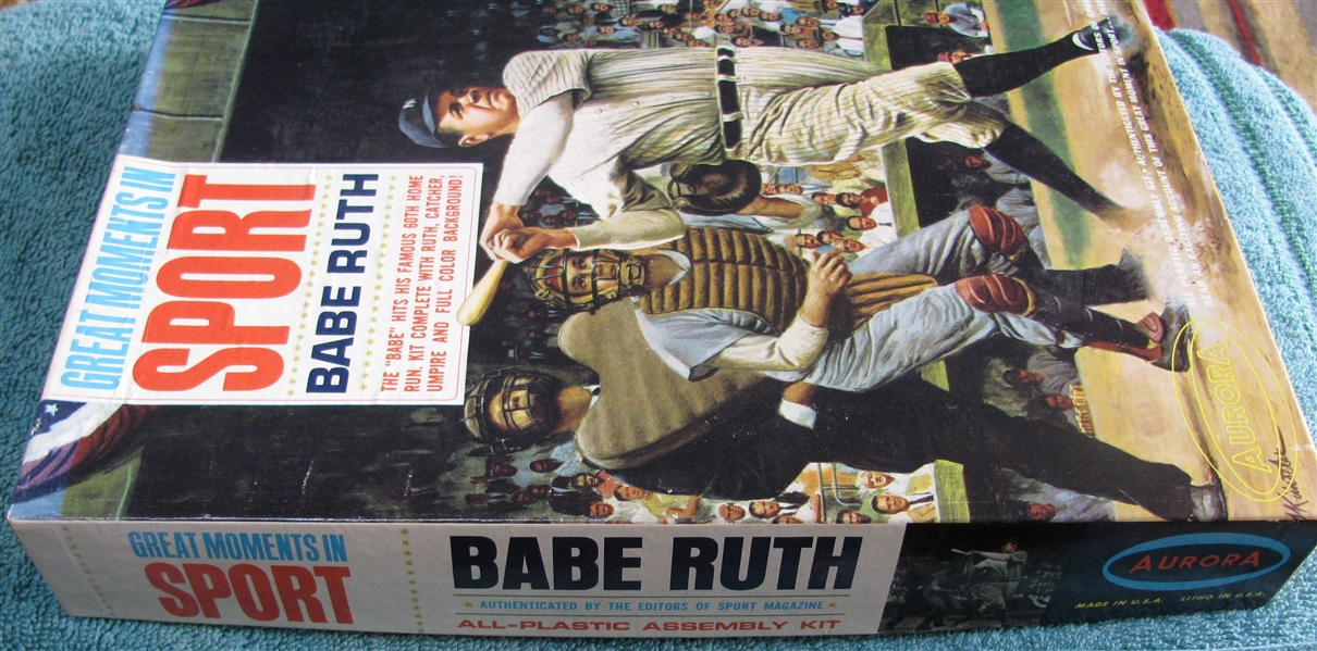 1965 BABE RUTH AURORA MODEL KIT