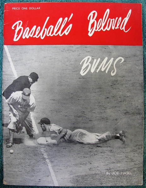 ORIGINAL BROOKLYN DODGERS BASEBALL'S BELOVED BUMS 1947 YEARBOOK 