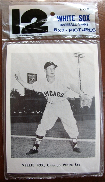1961 JAY PUBLISHING CHICAGO WHITE SOX PHOTO PACK